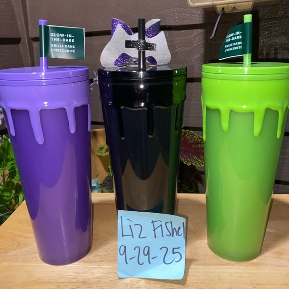 Starbucks LIMITED EDITION HALLOWEEN SLIME SET. - Picture 3 of 10